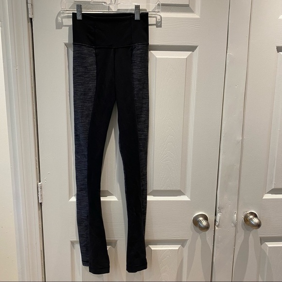 Lululemon Barre Pulse Pant Black Reversible Slub Denim Black size 2 W5976R - Picture 11 of 11